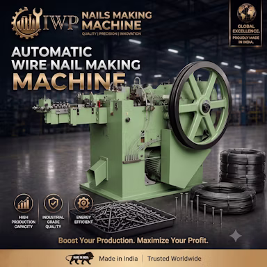 IN1+ Automatic Wire Nail Making Machine